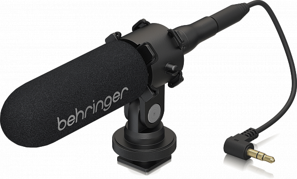 Behringer VIDEO MIC накамерный конденсаторный микрофон, со съемным держателем и башмаком, подходит д