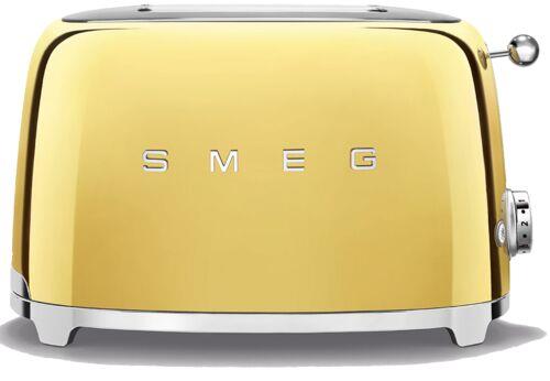 Тостер на 2 ломтика,SMEG TSF01GOEU Цвет золото