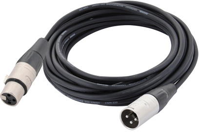 Cordial CFM 7,5 FM микрофонный кабель XLR female/XLR male, 7,5 м, черный