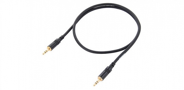 Cordial CFS 0.6 WW инструментальный кабель мини-джек стерео 3.5мм/мини-джек стерео 3.5мм, 0.6м, черн