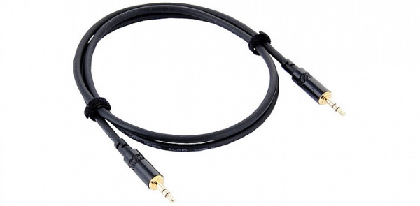 Cordial CFS 0.9 WW инструментальный кабель мини-джек стерео 3.5мм/мини-джек стерео 3.5мм, 0.9м, черн