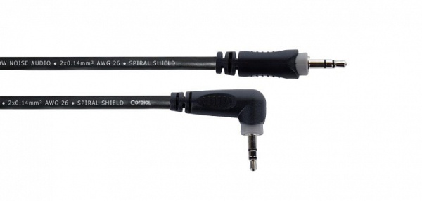 Cordial ES 1,5 WWR аудио кабель мини-джек стерео 3.5мм male/мини-джек стерео 3.5мм угловой