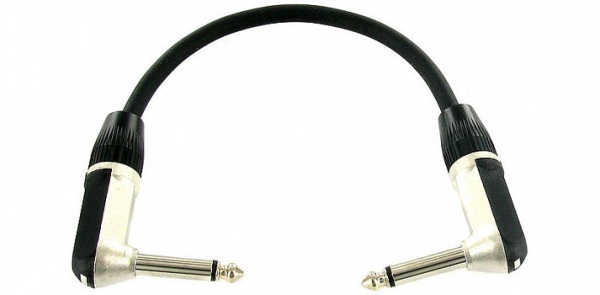 Cordial CFI 0,15 RR инструментальный кабель угловой моно-джек 6,3 мм/угловой моно-джек 6,3 мм, 0,15
