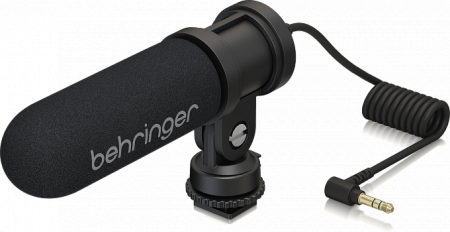 Behringer VIDEO MIC X1 накамерный конденсаторный микрофон, двойной X-Y капсюль, со съемным держателе