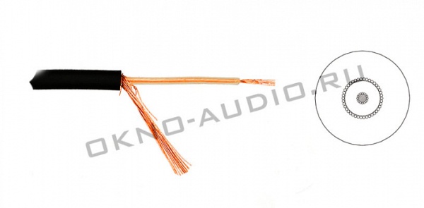 Mogami 2333-00 инструментальный кабель  4,0 мм чёрный