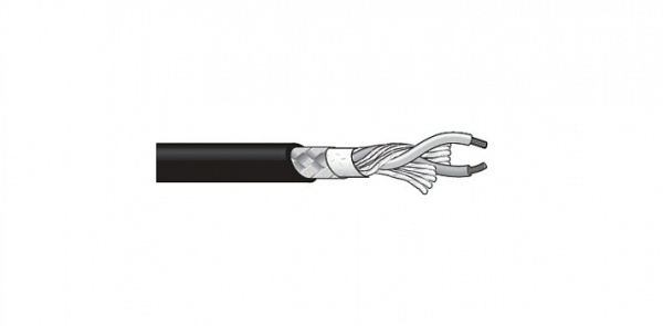 Canare L-2T2S BLK симметричный микрофонный кабель 6,0мм чёрный