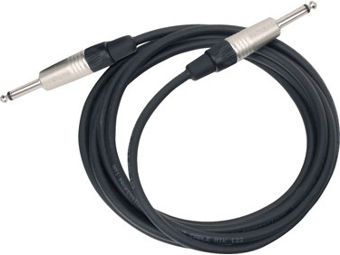 Cordial CXI 3 PP инструментальный кабель моно-джек 6,3 мм/моно-джек 6,3 мм, разъемы Neutrik, 3,0 м,