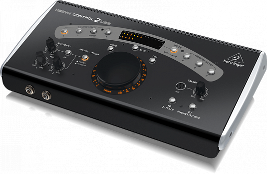 Behringer CONTROL2USB студийный контроллер для мониторов, USB-аудио, 4 стерео-входа, 3 стерео-выхода