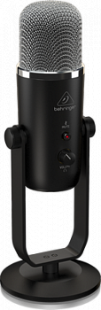 Behringer BIGFOOT конденсаторный USB-микрофон, 3 капсюля, диаграммы:двунаправленная, кардиоидная, вс